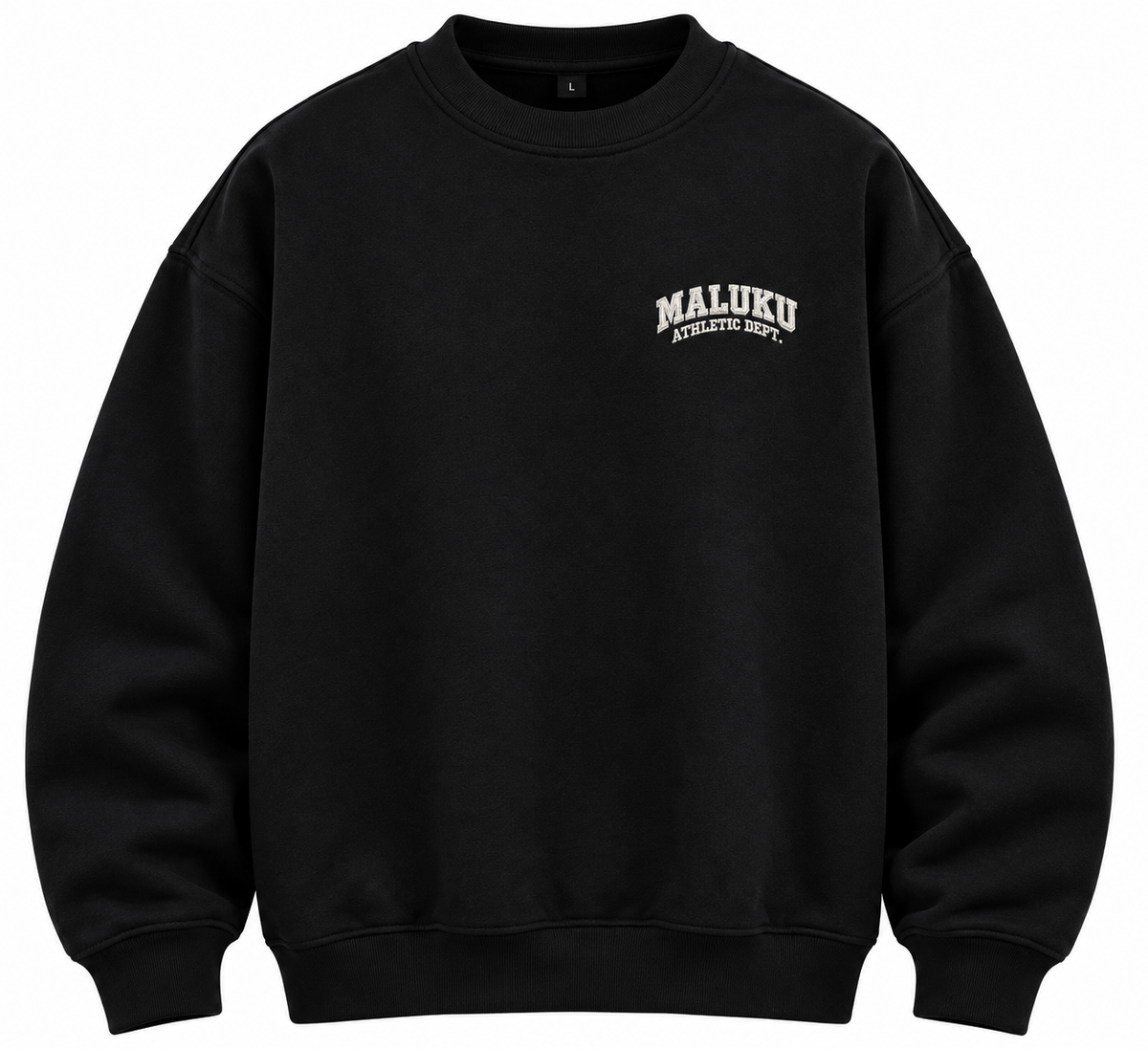 MALUKU ATHLETIC DEPT. Sweater – Zwart | TS1951