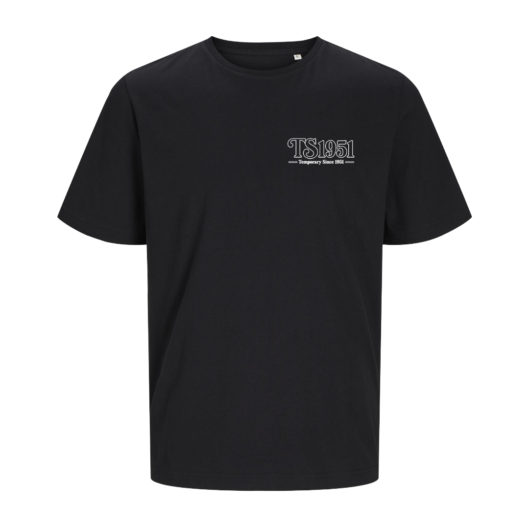 T-shirt BUILD BY GENERATIONS WIT/ZWART