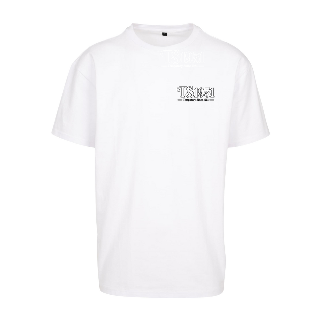 T-shirt BUILD BY GENERATIONS WIT/ZWART
